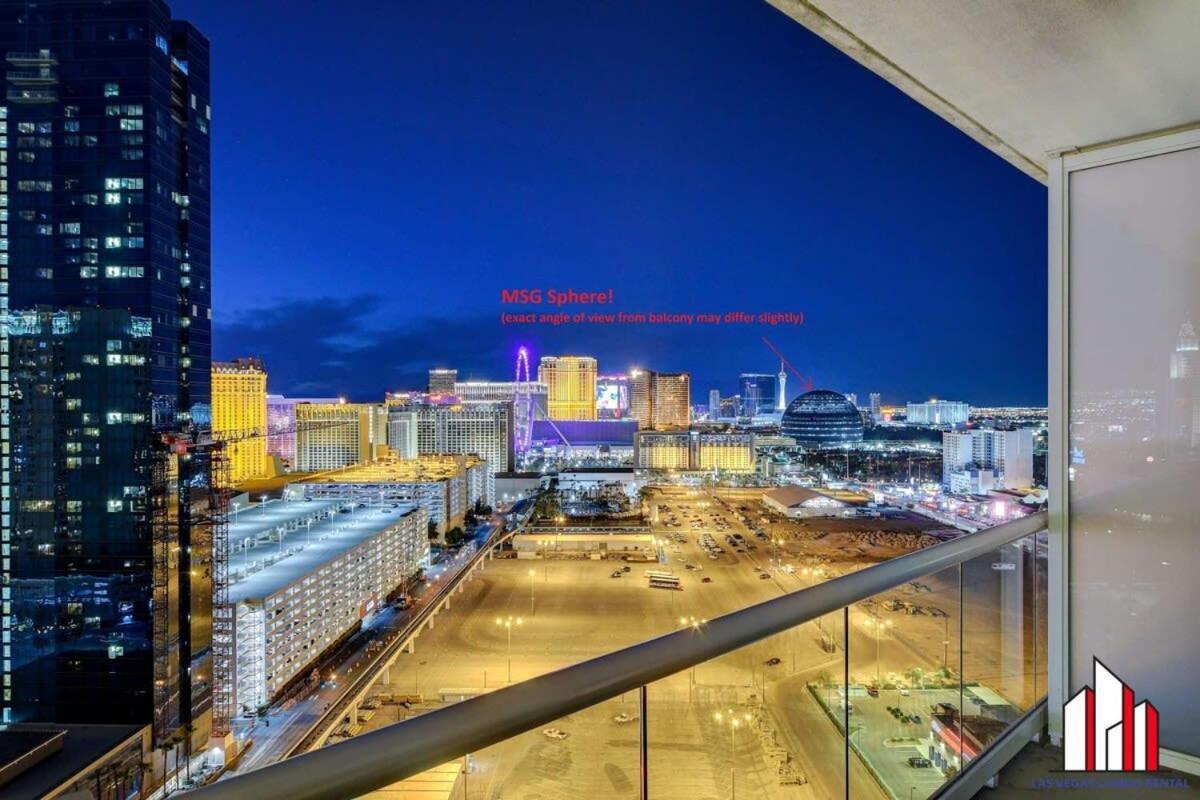Mgm Signature-08-801 1Br2Ba F1 Strip View Balcony Las Vegas Exterior foto